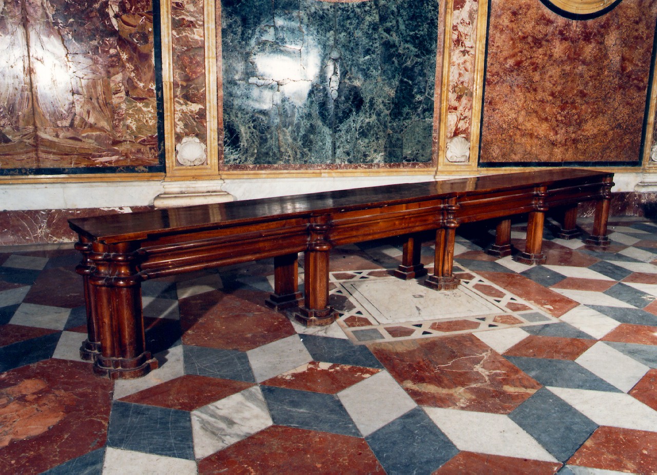 sedile, serie - produzione siciliana (Metà sec. XIX)