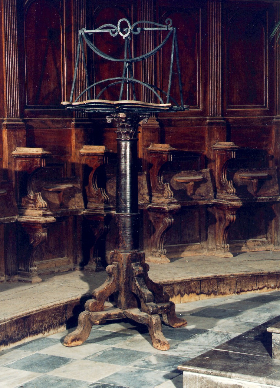 leggio da coro - produzione siciliana (Prima metà sec. XVIII)