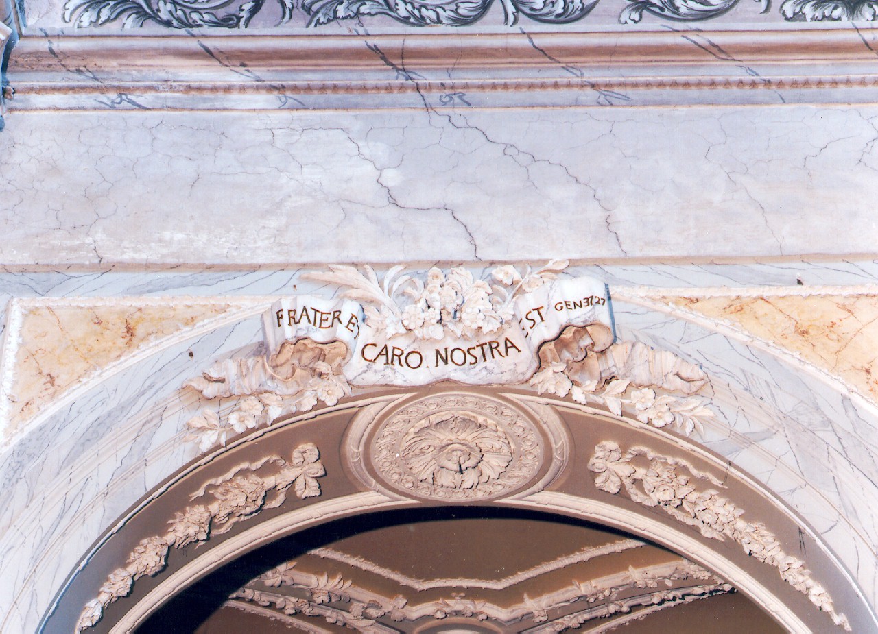 cartiglio - ambito siciliano (Seconda metà sec. XIX)