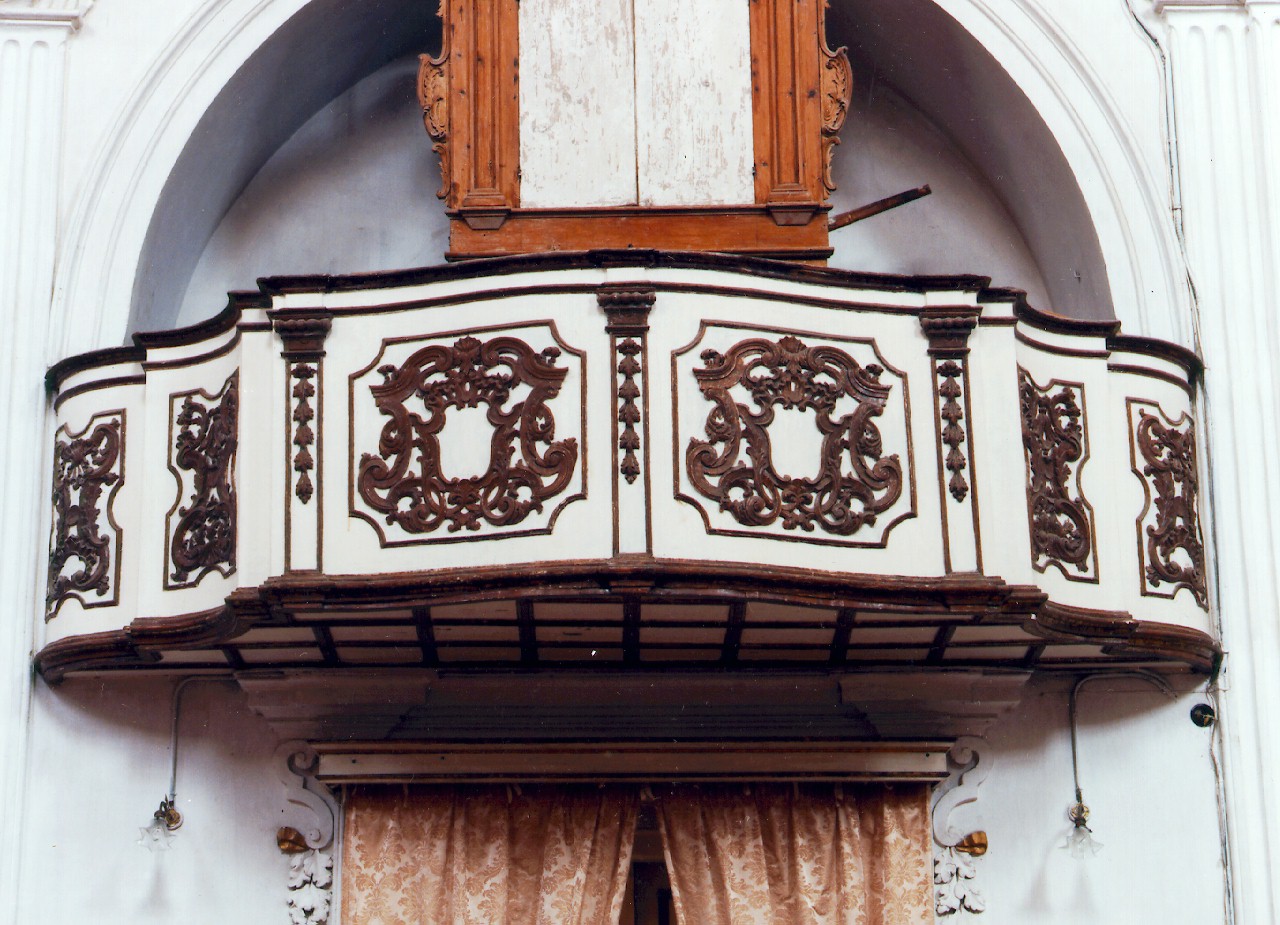 palco di cantoria, serie - produzione siciliana (Seconda metà sec. XVIII)