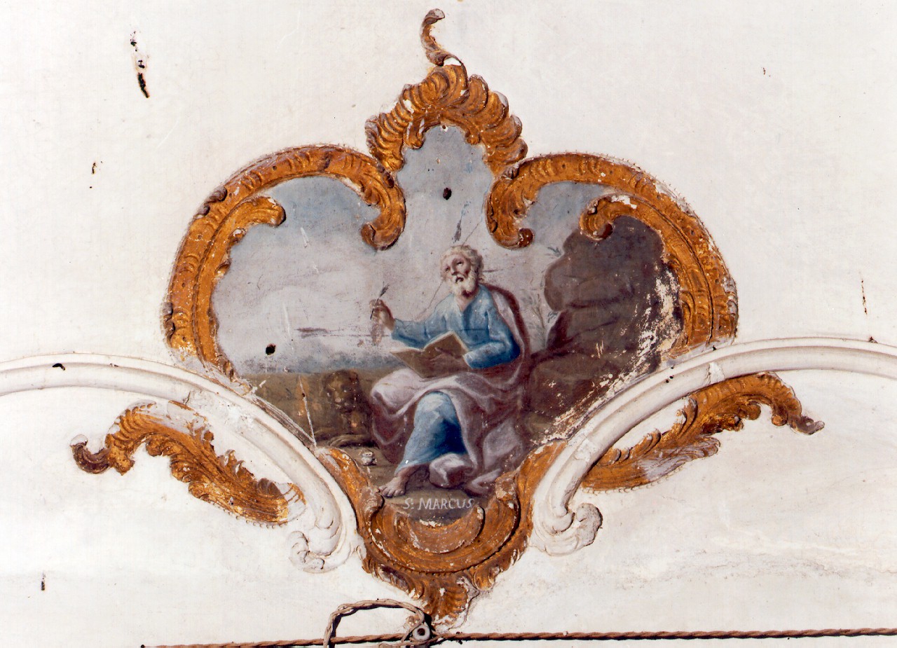San Marco evangelista (dipinto murale) - ambito siciliano (Seconda metà sec. XVIII)