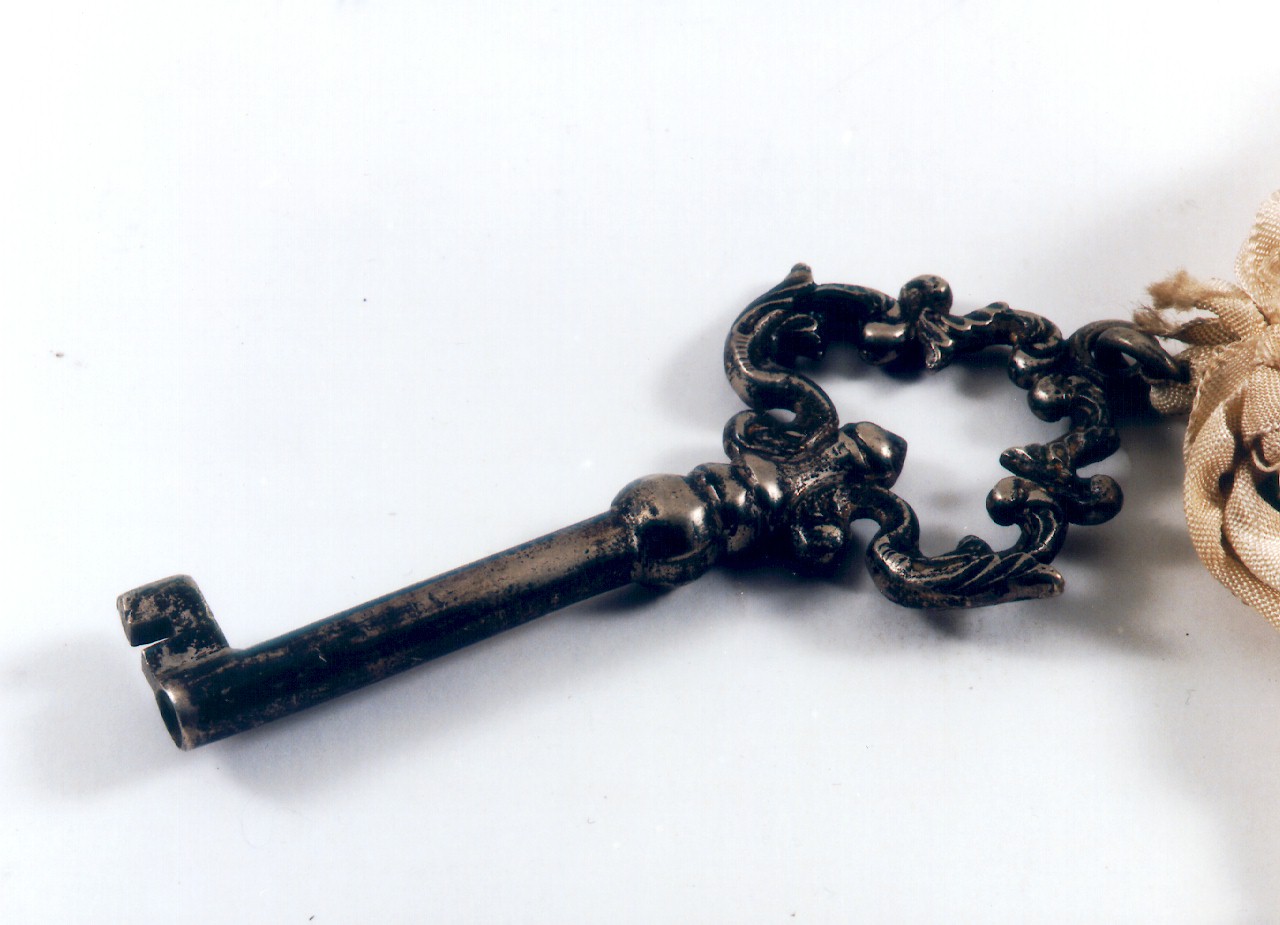 chiavetta di tabernacolo - bottega siciliana (Seconda metà sec. XIX)