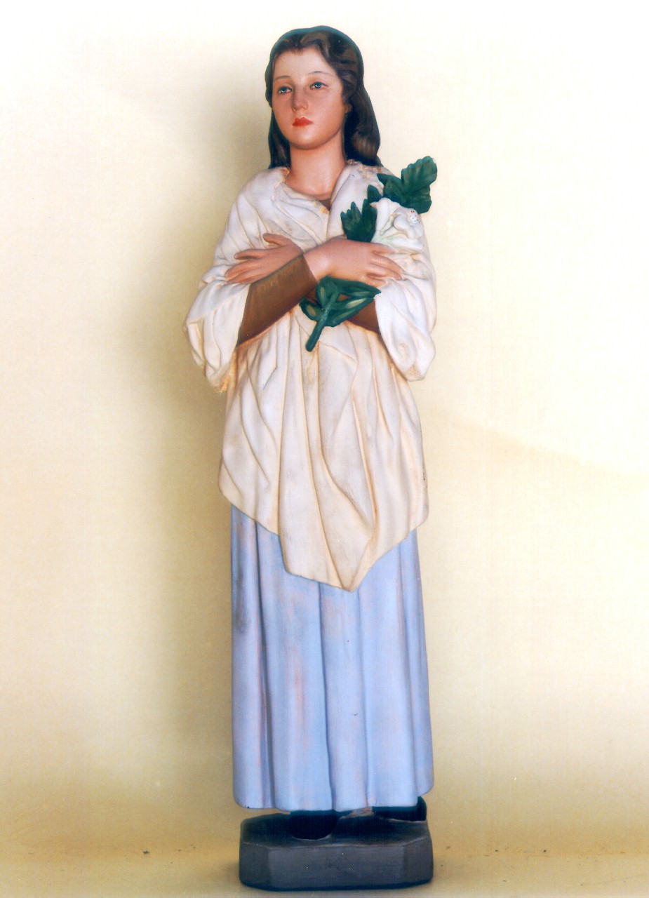 Sant'Agnese (statuetta) - ambito siciliano (primo quarto sec. XX)