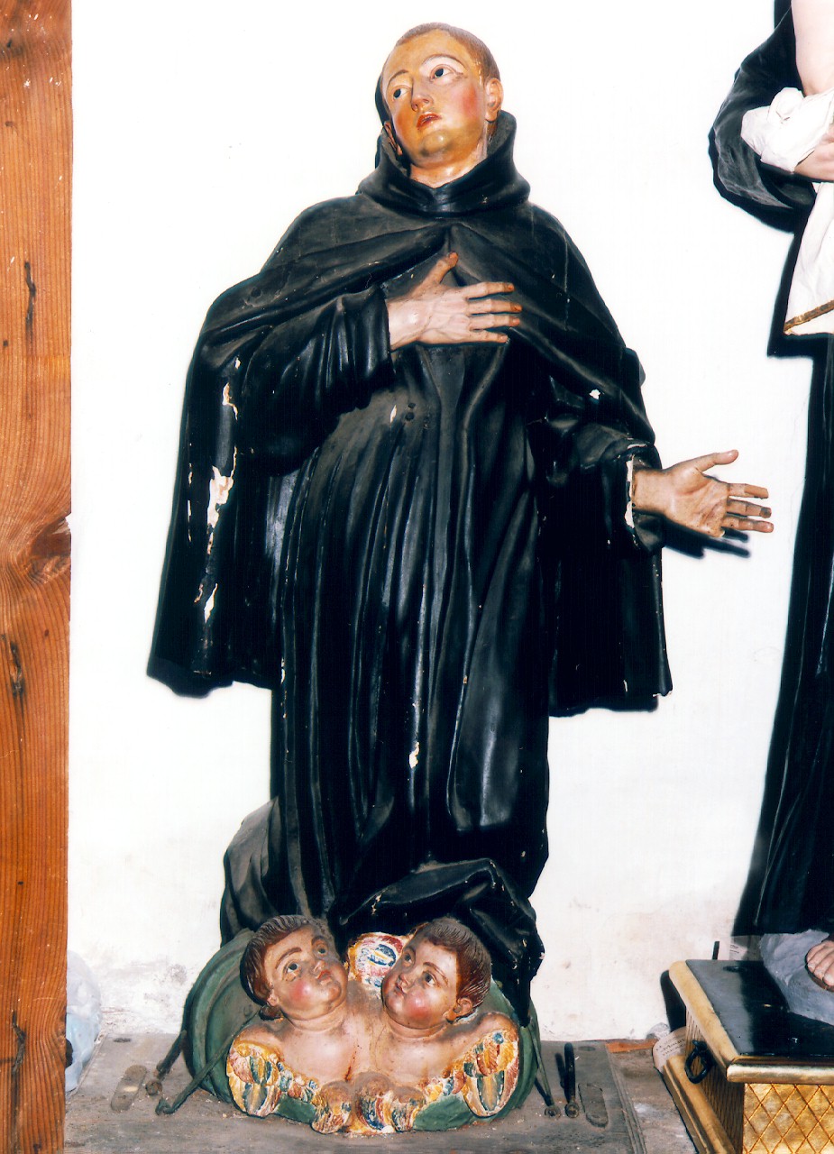 San Pasquale Baylon (statua processionale) - ambito siciliano (Seconda metà sec. XIX)