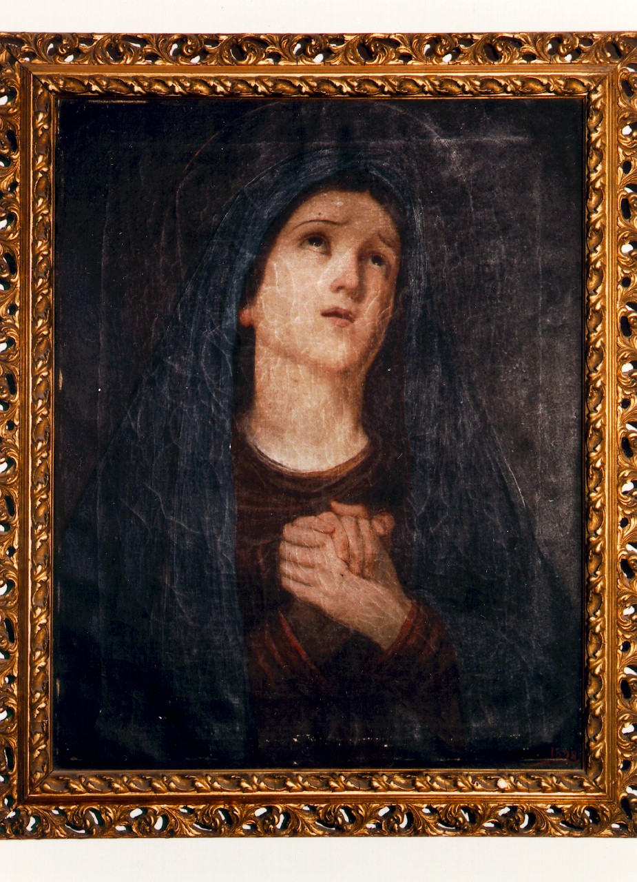 Madonna Addolorata (dipinto) - ambito siciliano (sec. XIX)