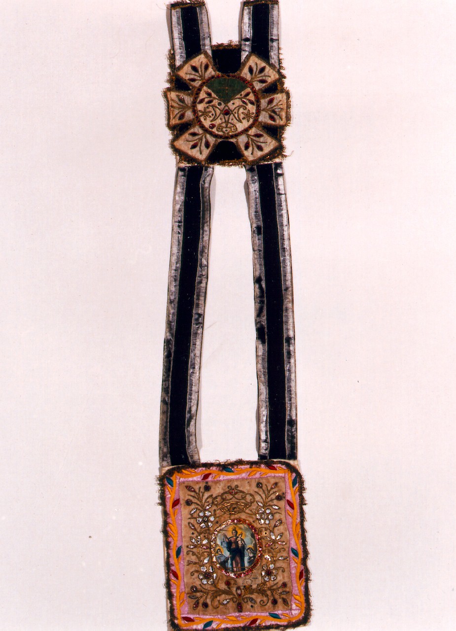 emblema di confraternita - manifattura siciliana (Metà sec. XIX)