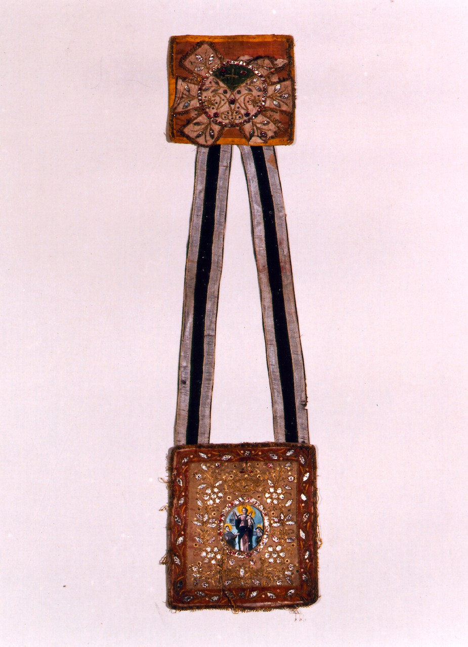 emblema di confraternita - manifattura siciliana (Metà sec. XIX)