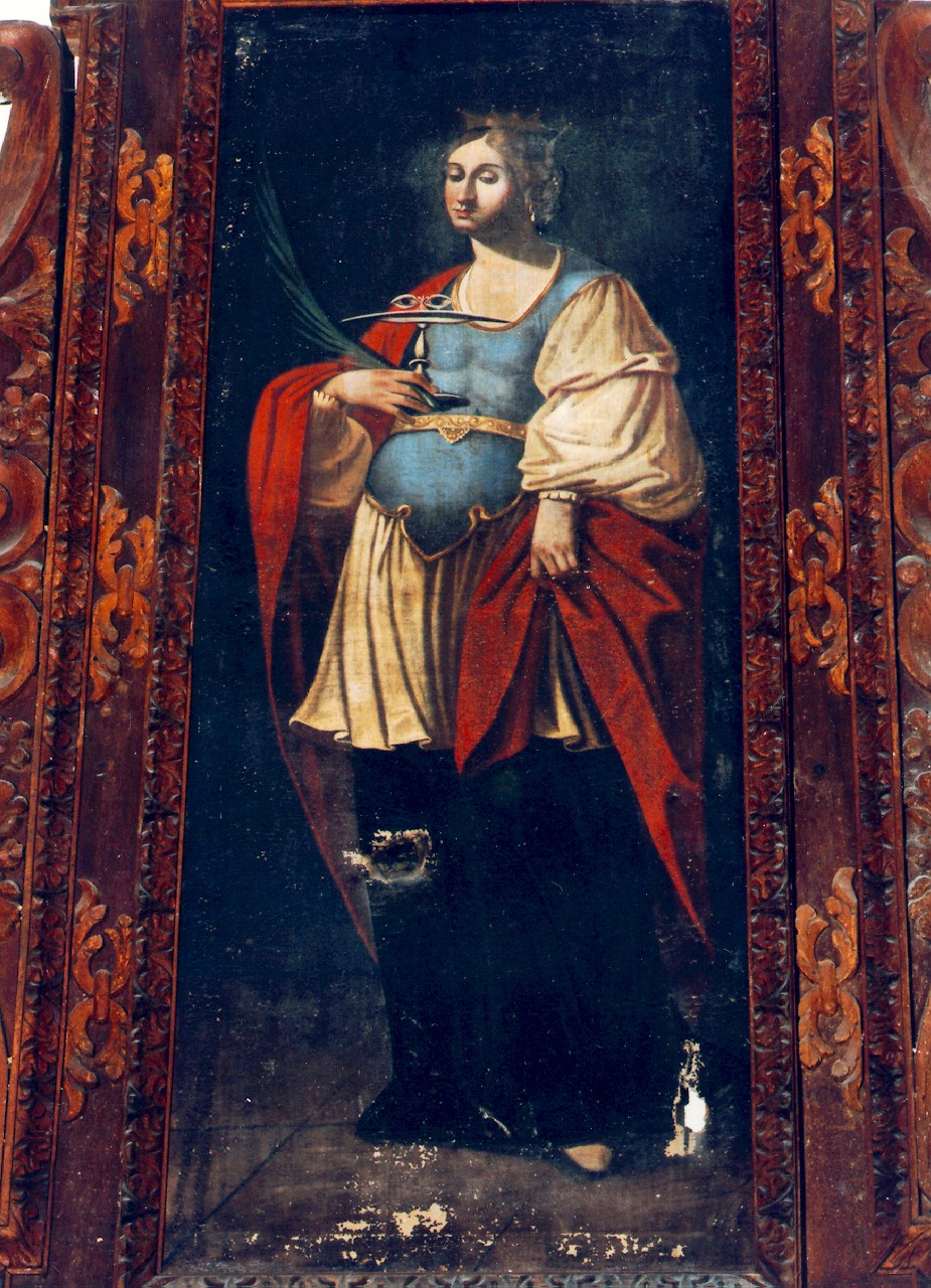 Santa Lucia (dipinto) - ambito siciliano (primo quarto sec. XVIII)