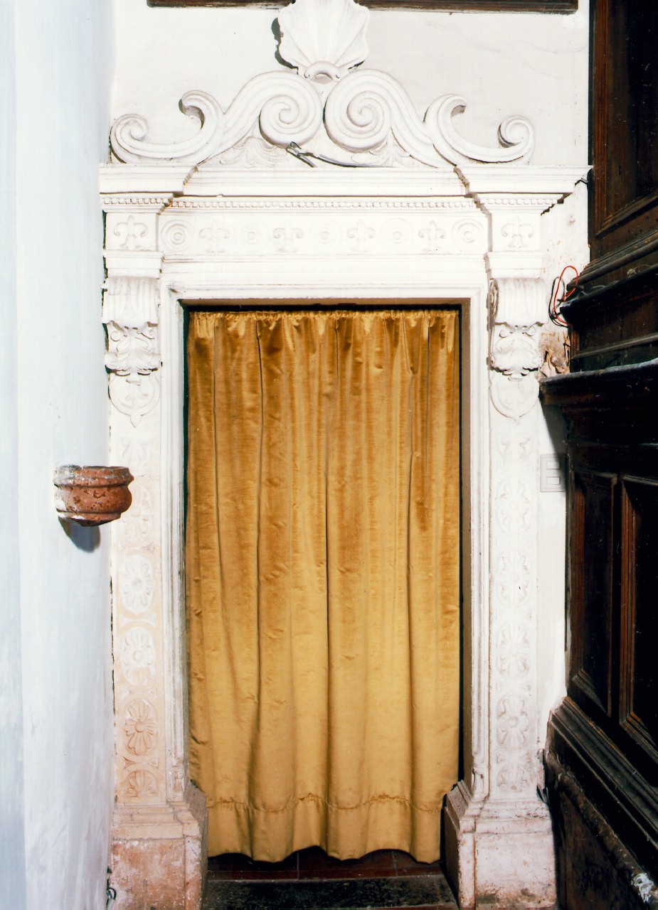 mostra di porta - ambito siciliano (Prima metà sec. XVIII)