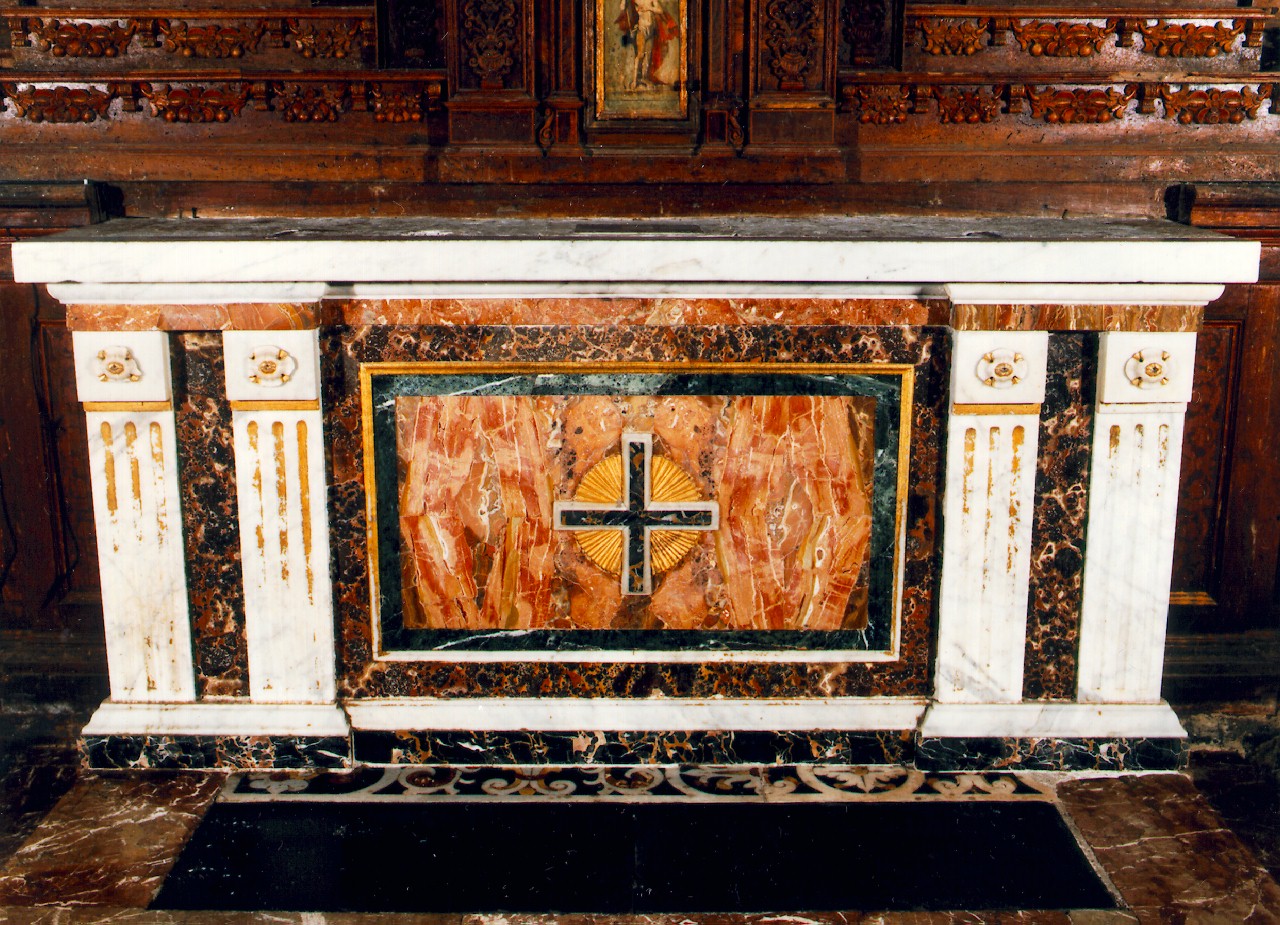 altare - ambito siciliano (Seconda metà sec. XIX)