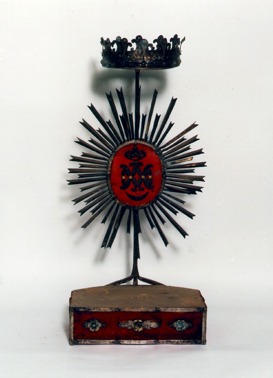 tronetto per esposizione eucaristica - bottega siciliana (Seconda metà sec. XIX)