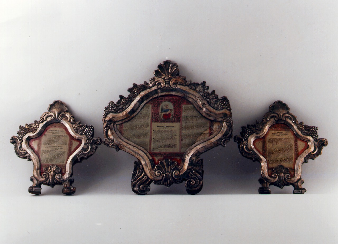 cartagloria - mistilinea - bottega siciliana (Seconda metà sec. XVIII)