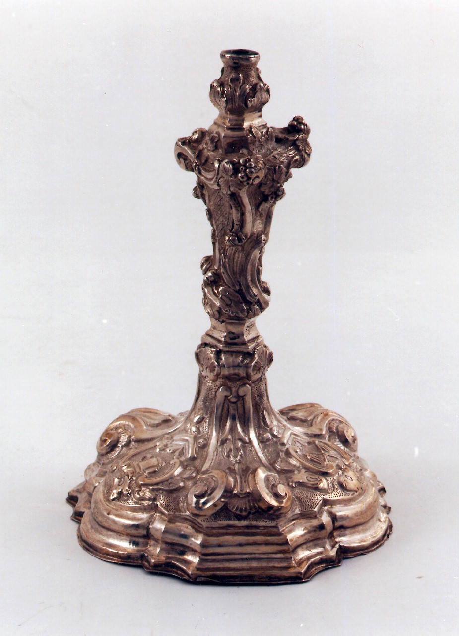 FUSTO DI CALICE - bottega siciliana (Seconda metà sec. XVIII)