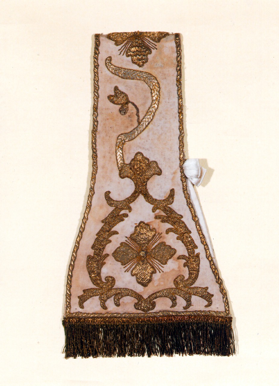 manipolo - manifattura siciliana (Seconda metà sec. XVIII)