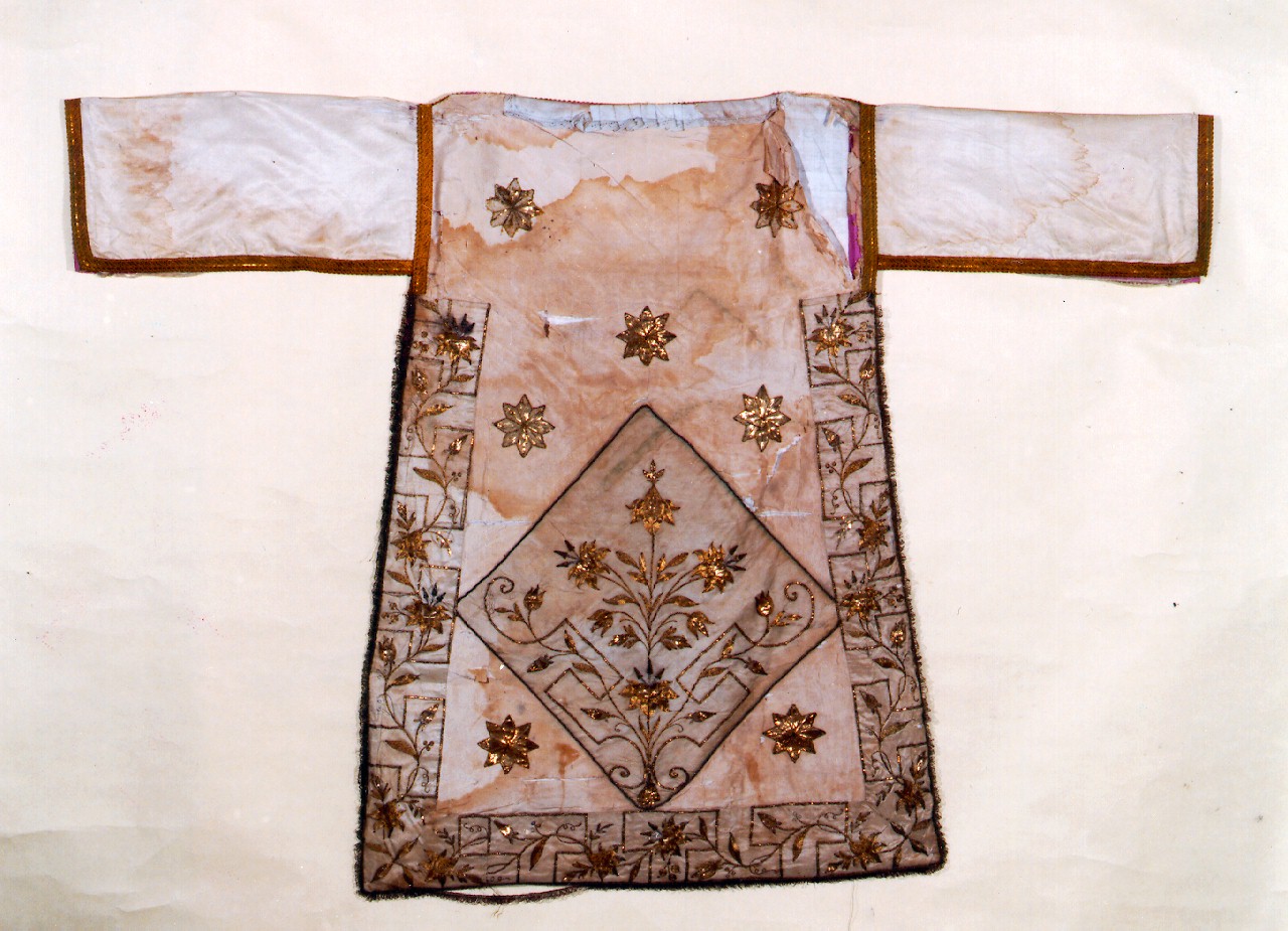 dalmatica, serie - manifattura siciliana (primo quarto sec. XIX)