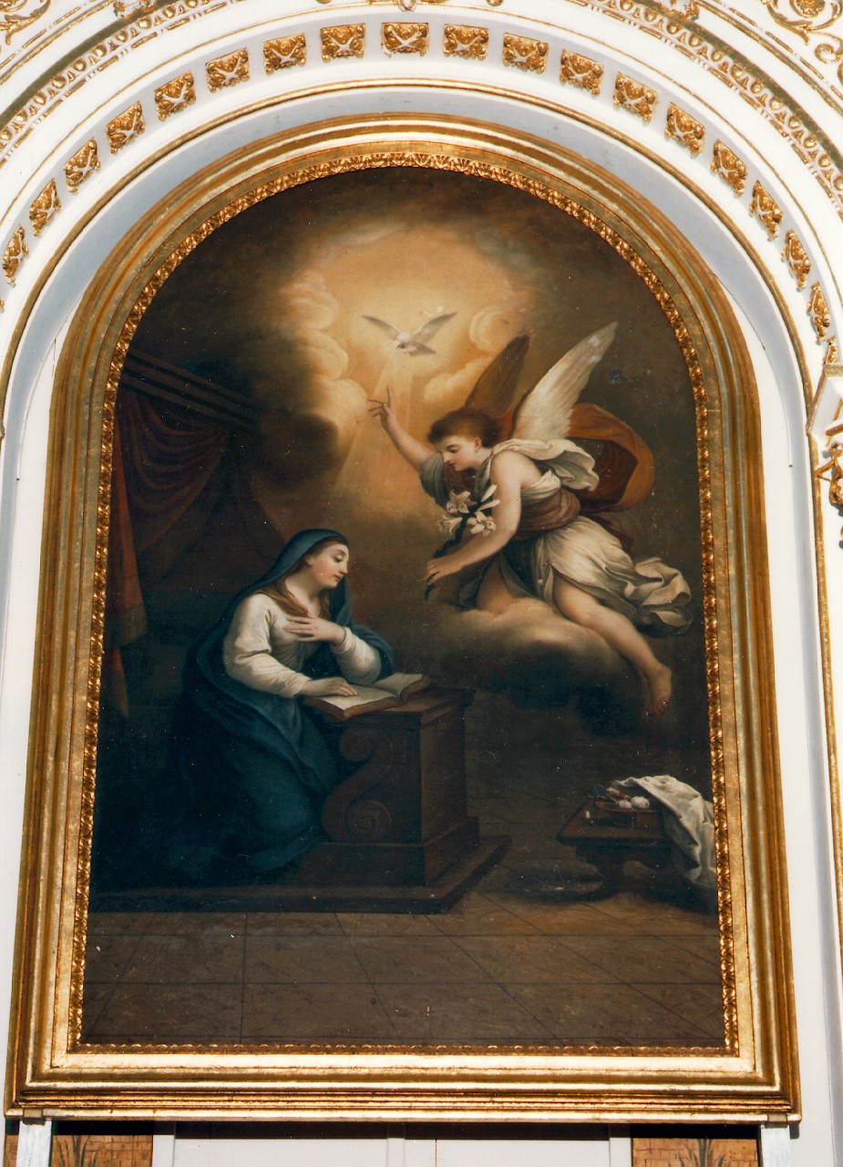 Annunciazione (dipinto) - ambito siciliano (Seconda metà sec. XIX)