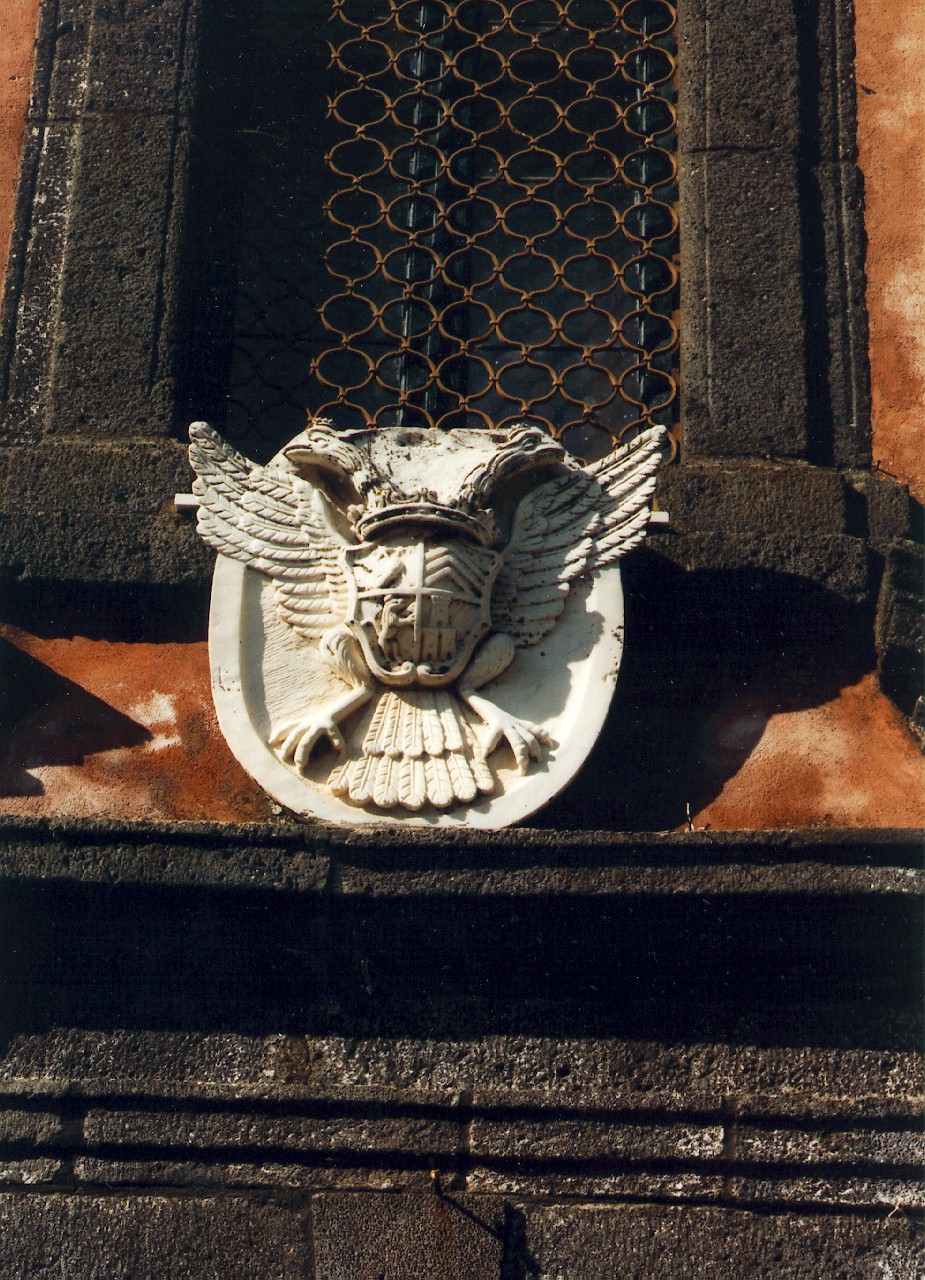 stemma gentilizio della famiglia Papardo (rilievo) - ambito siciliano (sec. XIX)