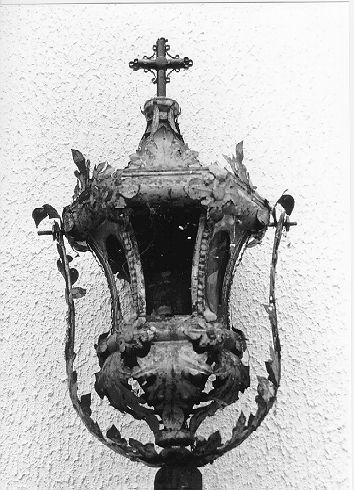 lanterna processionale, serie - bottega toscana (sec. XVIII)