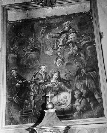 natività di Gesù (dipinto) - ambito toscano (secc. XVIII/ XIX)