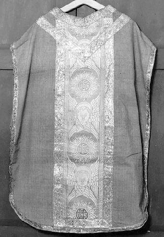 paramento liturgico - ambito italiano (secc. XIX/ XX)