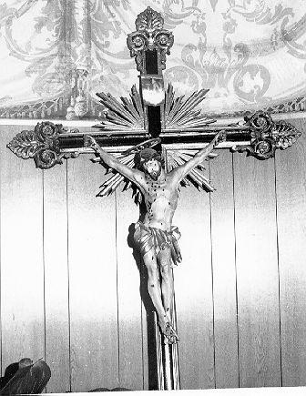 crocifisso - ambito italiano (sec. XVIII)