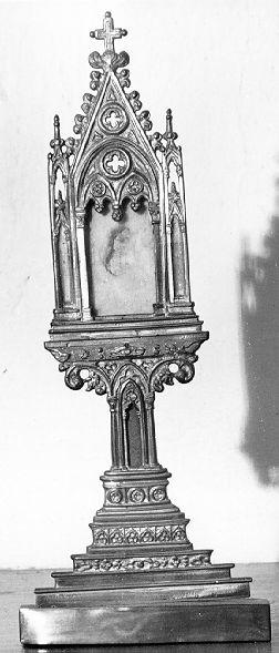 reliquiario - ambito italiano (secc. XIX/ XX)