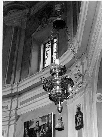 lampada pensile - ambito italiano (secc. XIX/ XX)