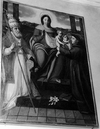 Madonna con Bambino e Santi (dipinto) - ambito italiano (secc. XVIII/ XIX)