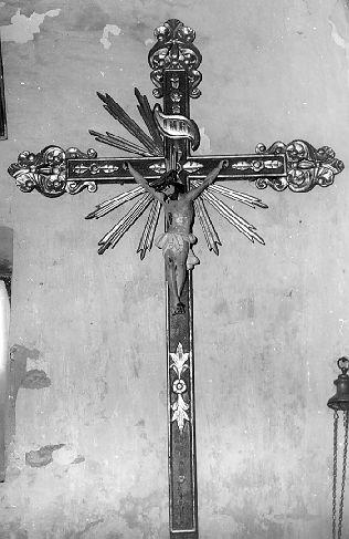 crocifisso - bottega italiana (sec. XVIII)