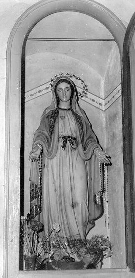 IMMACOLATA CONCEZIONE (statua) - bottega italiana (sec. XX)
