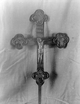 croce processionale - bottega lucchese (sec. XV)