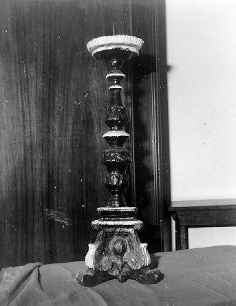 candeliere, serie - bottega italiana (sec. XVIII)