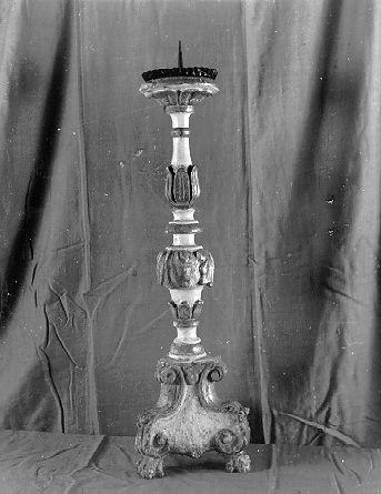 candeliere, serie - bottega italiana (sec. XVIII)