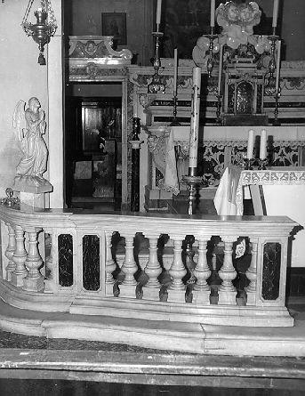 balaustrata - bottega italiana (sec. XVIII)