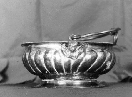 secchiello per l'acqua benedetta - bottega italiana (sec. XVIII)