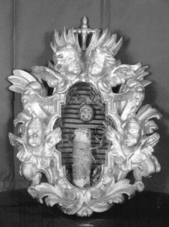 reliquiario - bottega italiana (sec. XVIII)