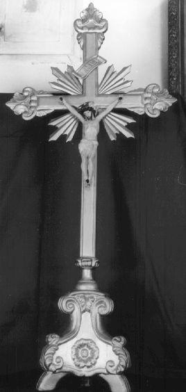 croce d'altare - bottega italiana (sec. XVIII)