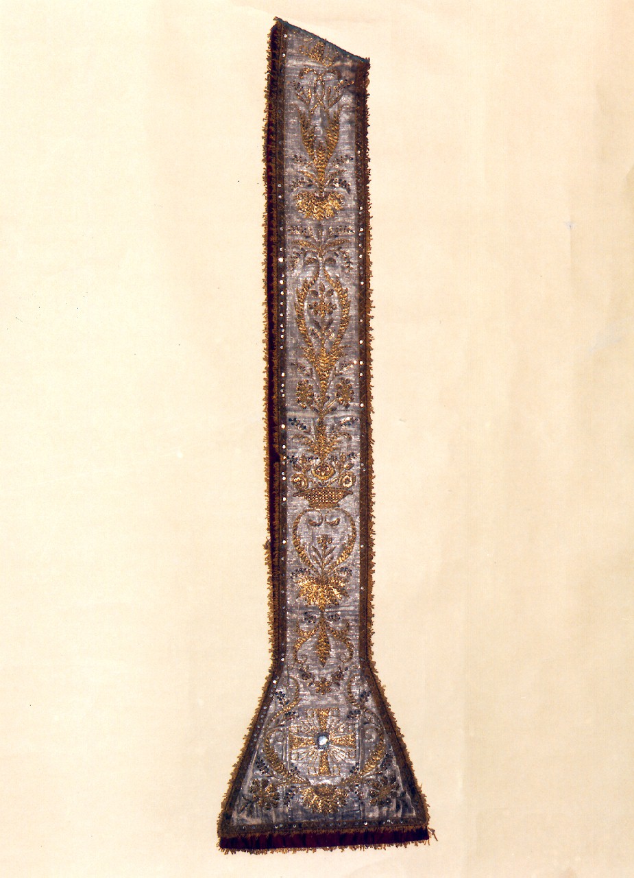 stola - manifattura siciliana (Seconda metà sec. XVIII)