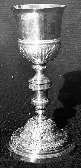 calice - bottega emiliana (?) (primo quarto sec. XIX)