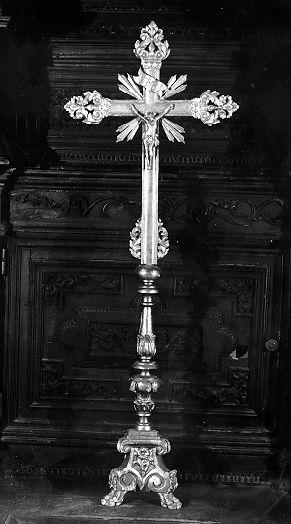 croce d'altare - bottega italiana (fine/inizio secc. XVIII/ XIX)