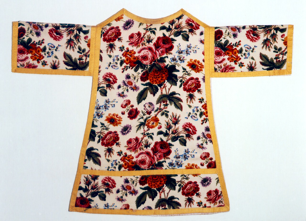 dalmatica - manifattura siciliana (Seconda metà sec. XIX)