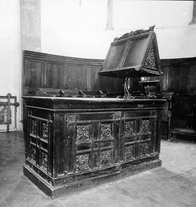 leggio a struttura fissa di Acciajo Paris (sec. XVI)