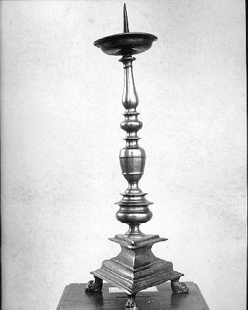 candeliere, serie - ambito italiano (secc. XVIII/ XIX)