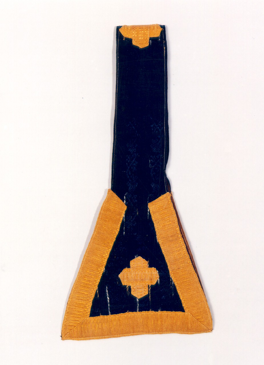 manipolo - manifattura siciliana (Seconda metà sec. XIX)