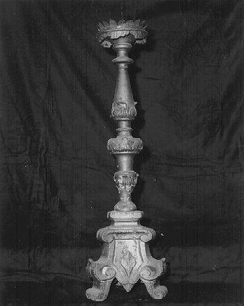 candeliere, serie - bottega italiana (sec. XIX)