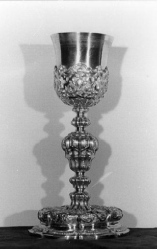 calice - bottega italiana (secc. XVIII/ XIX)