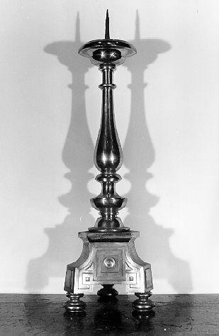 candeliere, serie - bottega italiana (sec. XIX)