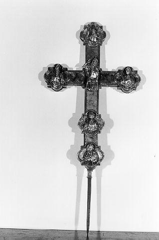 croce processionale - bottega lucchese (sec. XIV)