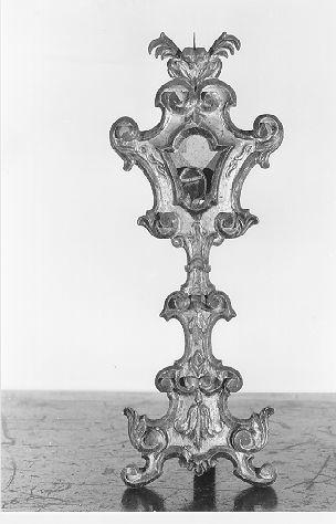 reliquiario, serie - bottega pontremolese (sec. XVIII)