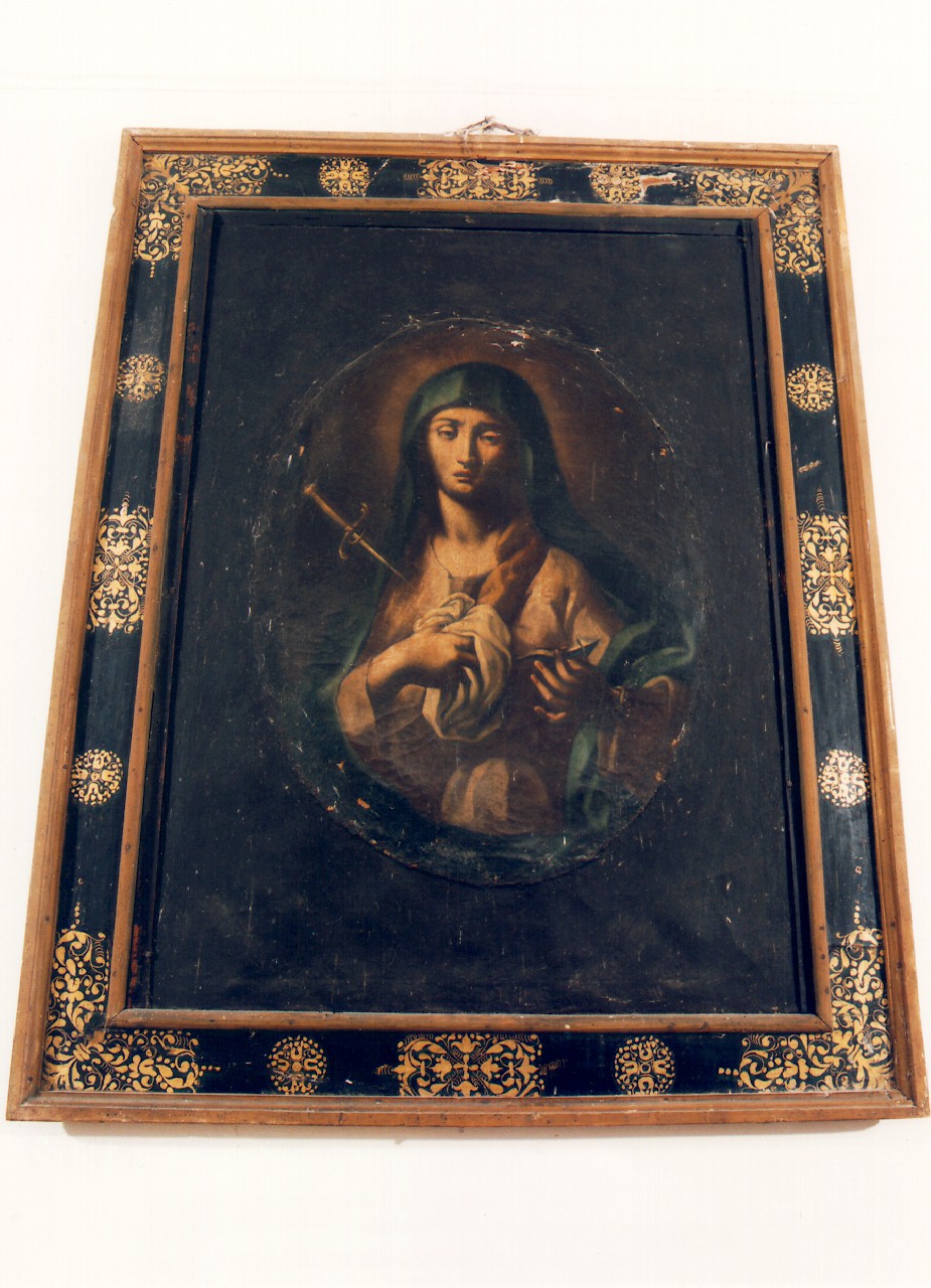 Madonna Addolorata (dipinto) - ambito siciliano (Seconda metà sec. XVIII)
